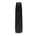 Human Hair Clip in Hair Extensions 120g 22Inch Jet Black Straight Real Hair Extensions Double Weft Clip in Extensions for Women 7Pieces/Lot with 16Clips in