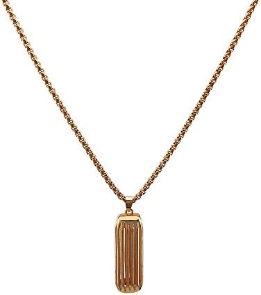 Necklace for Fitbit Flex 2,eGenPlus Alloy Necklace with Stainless Steel Pendant for Fitbit Flex 2,No Tracker - 12 Months Warranty
