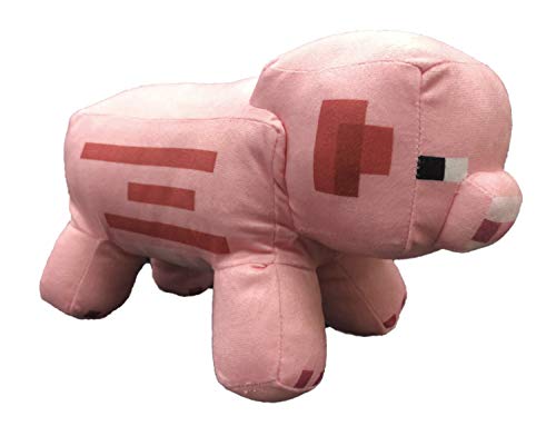 Minecraft - Plüschtiere 30 cm Charaktere Steve, Alex, Creeper, Enderman, Wolf, Lama, Ocelot, Schweinefleisch - Weiche… – Bild 4