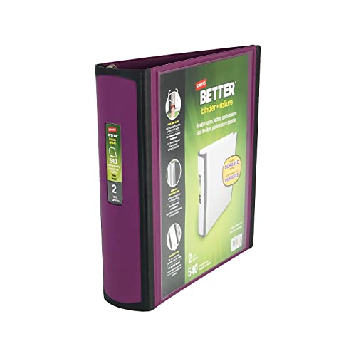 Staples Better Binder, 2Inch, Plum Pricepulse