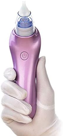 Mmyunx 2-in-1 Baby Nose Cleaner＆Blackhead Remover,Electric Nasal Aspirator Safe Hygienic for Newborns and Toddlers, USB Charging,Nose Cleaner Vacuum and Snot Sucker (Portable)