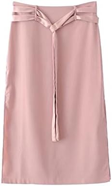 Lokouo 2018 Spring and Autumn Women's Women in The Long Section Split Skirt Skirt Hip Step Skirt,S
