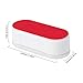 Danolt Toilet Seat Bumpers, 6 Pieces White Toilet Seat Buffer Toilet Seat Bumpers Universal Seat Bumper with Strong Adhesive.