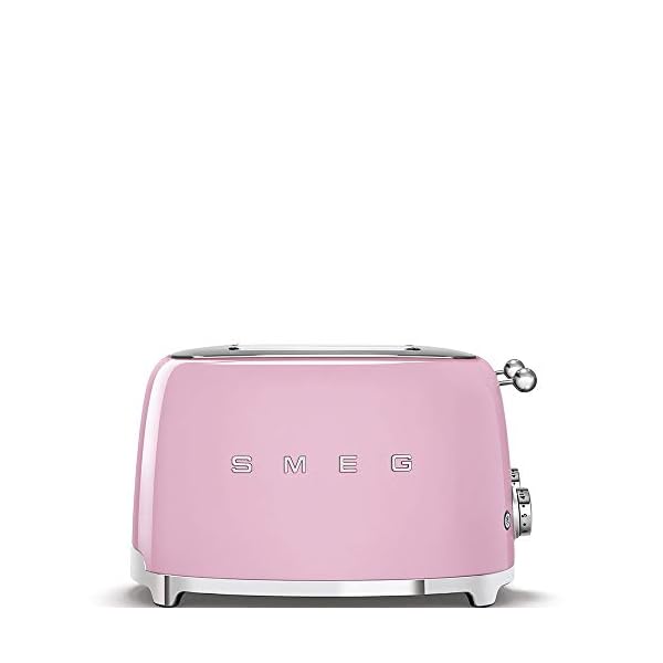 Smeg Tostadora TSF03PKEU · Imp de Italia 220v | Rosa - Imagen 3