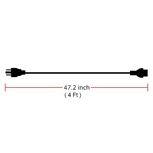 Adventurers 3 Prong AC Laptop Power Cord Charger Cable for Dell IBM Hp Asus Sony Toshiba Lenovo Acer Gateway Notebook Computer Charger