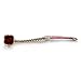 VASLON 6.5'' Antique Flower Design Swarovski Elements Candle Snuffer (Pink)
