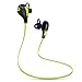 Bestfy QY7 Bluetooth 4.1 Wireless Sports Headphones Noise Cancelling Sweatproof In-ear Stereo Earbuds Earphones with Microphone for iPhone iPad iPod and Android Devices (Green)