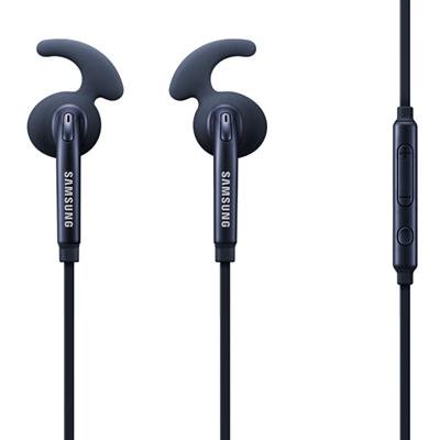 Samsung Active InEar Headphones for Universal/SmartPhones, Retail Packaging - Black Sapphire