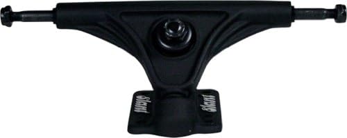 Slant Trucks Inverted Flat Black Skateboard Trucks - 150mm Hanger 8.5" Axle (Set of 2)