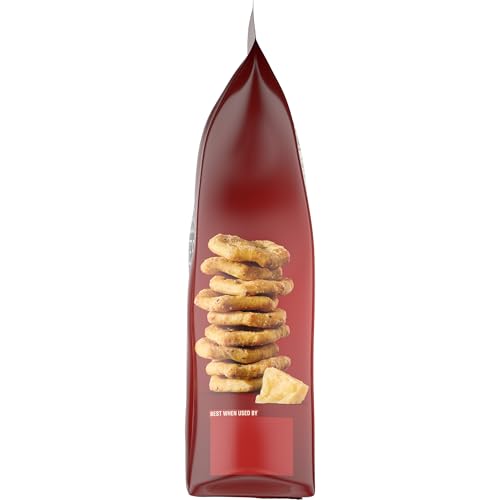 SARGENTO® CHEESE BAKES PARMESAN AND OREGANO CRACKERS, CHEESE CRACKERS, LUNCH SNACKS, 4.5 OZ
