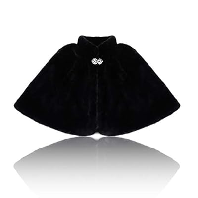 Yalice Women's Wedding Faux Fur Shawl and Wrap Bridal Fur Stole Cape Fur Scarf for Bride and Bridesmaids Yalice Women's Wedding Faux Fur Shawl and Wrap Bridal Fur Stole Cape Fur Scarf for Bride and Bridesmaids