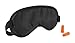 Travel Smart by Conair Eye Mask and Earplug Set; Black