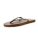 Rainbow Sandals Women’s Flirty Braidy Classic Leather w/Single Braided Strap, Tan/Brown, Ladies Small / 5.5-6.5 B(M) US