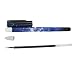 Artone Galaxy Starry Replacable Black Gel Ink Pens School Stationery (Set Of 6)