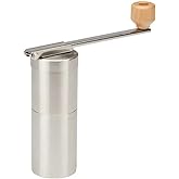 Snow Peak Portable Coffee and Tea Essentials, Stainless Steel, Grinder | Durable, Portable, Perfect for Camping, Backpacking, and Outdoors, Japanese Designed