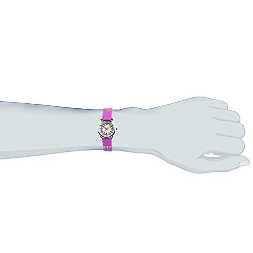 Venhoo Kids Watches 3D Cute Cartoon Waterproof Silicone Children Toddler Wrist Watch Time Teacher Birthday Gift for 3-10 Year Boys Girls Little Child (Metal Purple Number) - Thumbnail 7