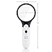 Magnifier 3 LED Light, Handheld Illuminated Jewelry Loupe Super High Clarity Lightweight
