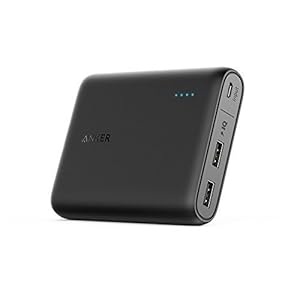 Anker PowerCore 13000 (13000mAh 2ポート 大容量 モバイルバッテリー) iPhone&Android対応