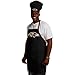 NFL Baltimore Ravens Chef Hat and Apron Set, Black, One Size