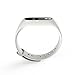 PINHEN Band Compatible with Xiaomi Mi Band 2 - Replacement Soft Sport Wristband Strap Bracelet Compatible with Xiaomi Mi Band 2 Smart Watch (Silicone White)