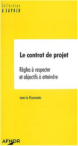 Les  contrat de projet