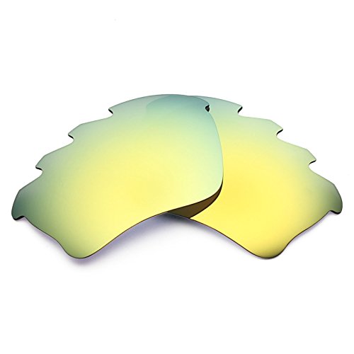 MRY POLARIZED Replacement Lenses for Oakley Half Jacket XLJ Vented Sunglasses (Standard, 24K Gold)