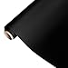BEECRAFT Heat Transfer Vinyl Roll (Black) - HTV Iron on Vinyl 100% Ultra Matte PU - 15.7