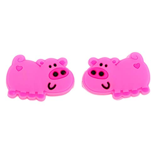 image for Prettyia 2pcs Silicone Racquet Vibration Dampener Shock Absorber for T