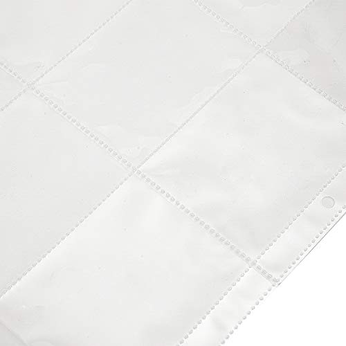 image for WeLiu Baseball Card Sleeves Trading Card Pages Sleeves Coupon Binder P