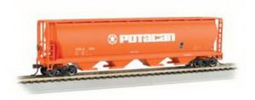 Bachmann Trains Potacan 4 Bay Cylindrical Grain Hopper-Ho Scale