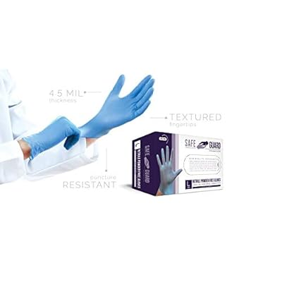 100-Piece Nitrile Disposable Gloves Powder-Free, Nigeria Ubuy