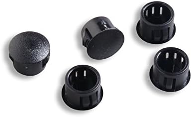 MBPF-3/4" 0.75 inch Locking Black Plastic Body and Sheet Metal Hole Plug Qty 50 PDR Paintless Dent Repair