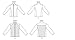 KWIK-SEW PATTERNS K4032 Misses'/Men's Jackets Sewing Template