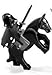 Lego Lord of the Rings Ringwraith Minifigure with Rearing Horse