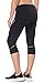 SANTIC Women's Cycling Shorts Bike Pants Padded 3/4 Tights Breathable Bicycle Capris