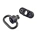 JIALITTE M-lok Mount Standard QD Sling Swivel 1.25 Inch Adapter for M lok Rail