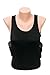 Graystone Holster Tank Top Shirt Concealed Carry Clothing for Women Concealment Compression CCW Tactical Clothes (Large, Black)