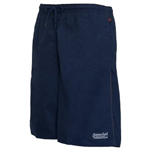 TurningPoint 無地 サイドパイピング  サーフ パンツ トランクス (ネイビー, LL)