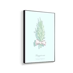 Framed Canvas Wall Art for Living Room, Bedroom Beautiful Bunch Flowers Canvas Prints for Home Decoration Ready to Hanging - 16x24 inches