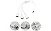 RGBZONE 2 Pack 4 Pin 1 to 3 Female LED RGB Splitter Connector Cable with 8 Free Male 4 Pin Plugs (11.8in/30cm)