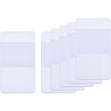 Blulu 6 Pack Pocket Protector School Hospital Office Supplies for Pen Leaks, Transparent