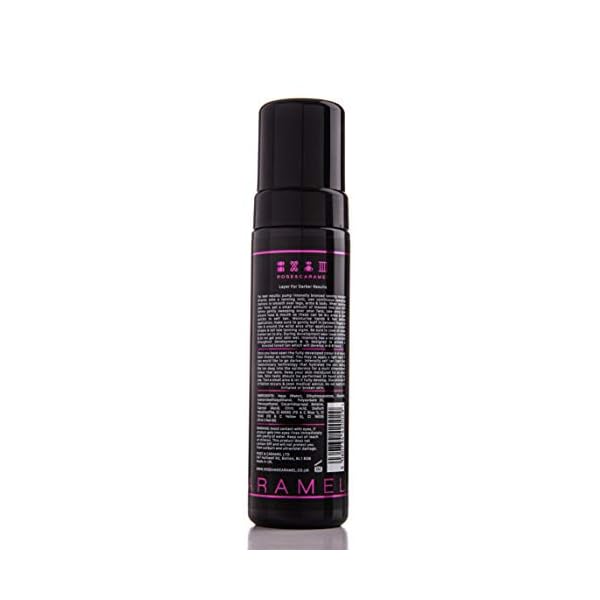 Rose & Caramel Intensity Dark - Ultra Dark Bronzed Self Tanning Mousse 200ml. Bronze, Sunless Self Tanner, Hydrating…