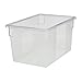 Rubbermaid Commercial Products-Food Storage Box/Tote, 21.5 Gallon, Clear, for Restaurant/Kitchen/Cafeteria