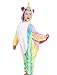Girls and Boys Unicorn Pajamas Soft Fleece Halloween Costume