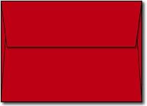 Red A7 Envelopes (5 1/4 x 7 1/4) - 50 Envelopes - Desktop Publishing Supplies&trade; Brand Envelopes