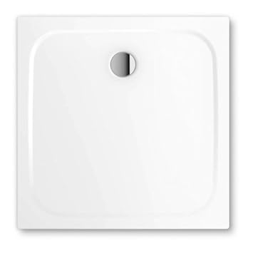 Duschwanne CAYONOPLAN bodeneben, weiß, Abstützsystem extraflach 90 x 90 x 1,8 cm