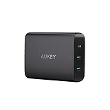 AUKEY USB C Charger with 60W Power Delivery 3.0 & Dual Port USB Charger, Compatible MacBook/Pro, Dell XPS, iPhone Xs/XS Max/XR, Samsung Galaxy S8 / S8+ / Note8 and More