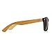 Oct17 Wood Bamboo Wooden Vintage Sunglasses Eyewear for Mens Womens (Black, Blue)