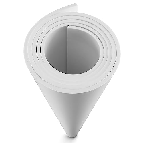 MEARCOOH EVA Foam Cosplay White 5mm Thick (1mm to 20mm) Large 35.5