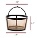 4-Cup Basket Style Permanent Coffee Filters for Mr. Coffee 4 Cup Coffeemakers, Set of 2 (2.9IN)